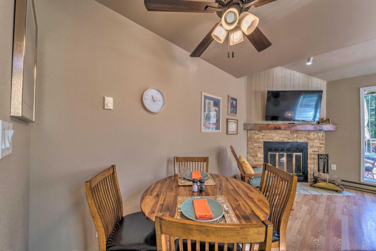 Cloudcroft Townhome With Deck - 1 Mi To Burro Ave! エクステリア 写真